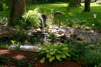 landscape design garden pond image 1